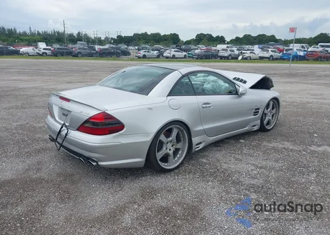 2003 Mercedes-Benz Sl 55 Amg из США, поврежденный, VIN WDBSK74F33F029373